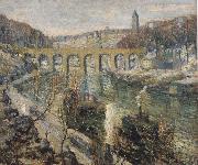 Ernest Lawson The Bridge oil painting artist